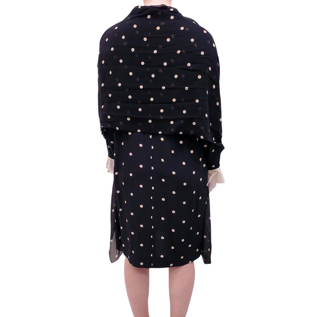 GIANFRANCO FERRE POLKA DOT CARDIGAN - SIZE L