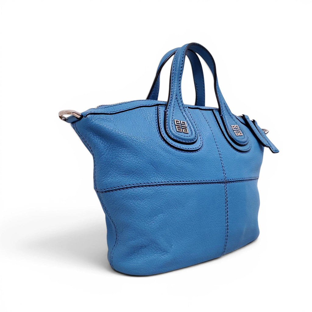 GIVENCHY BLUE SMALL NIGHTINGALE BAG