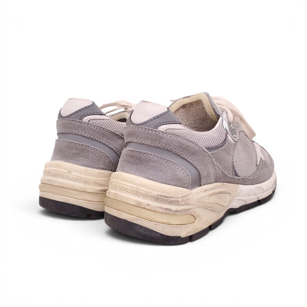 GOLDEN GOOSE GREY DAD-STAR SNEAKERS - SIZE 39