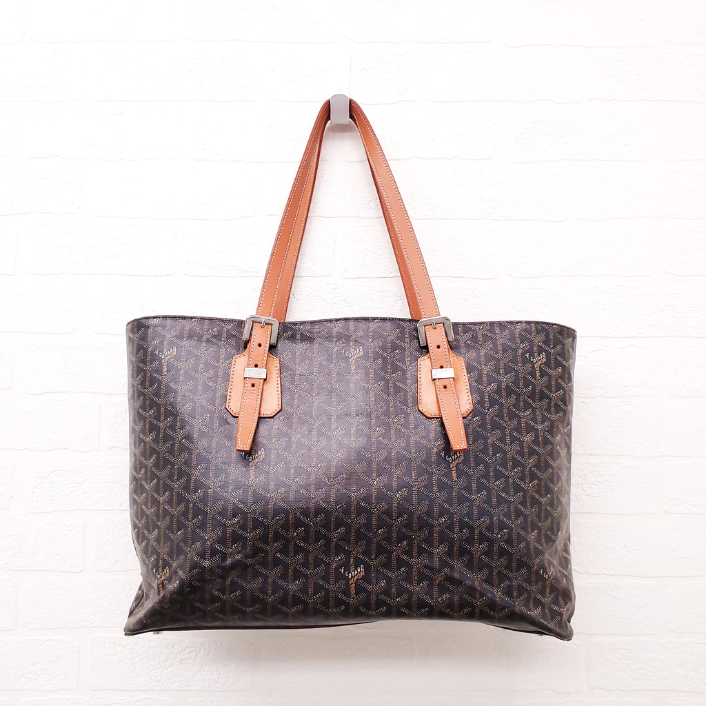 GOYARD BLACK VINTAGE TOTE