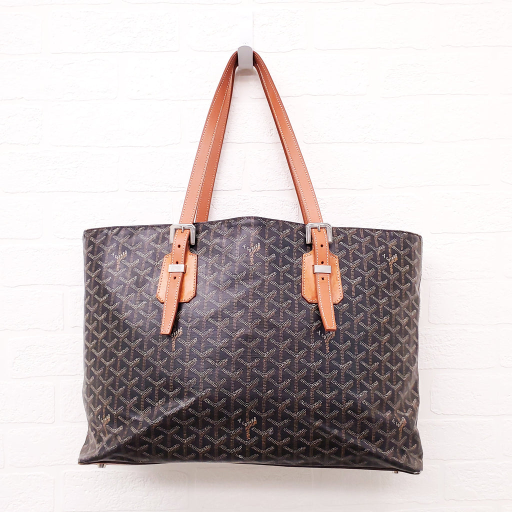 GOYARD BLACK VINTAGE TOTE