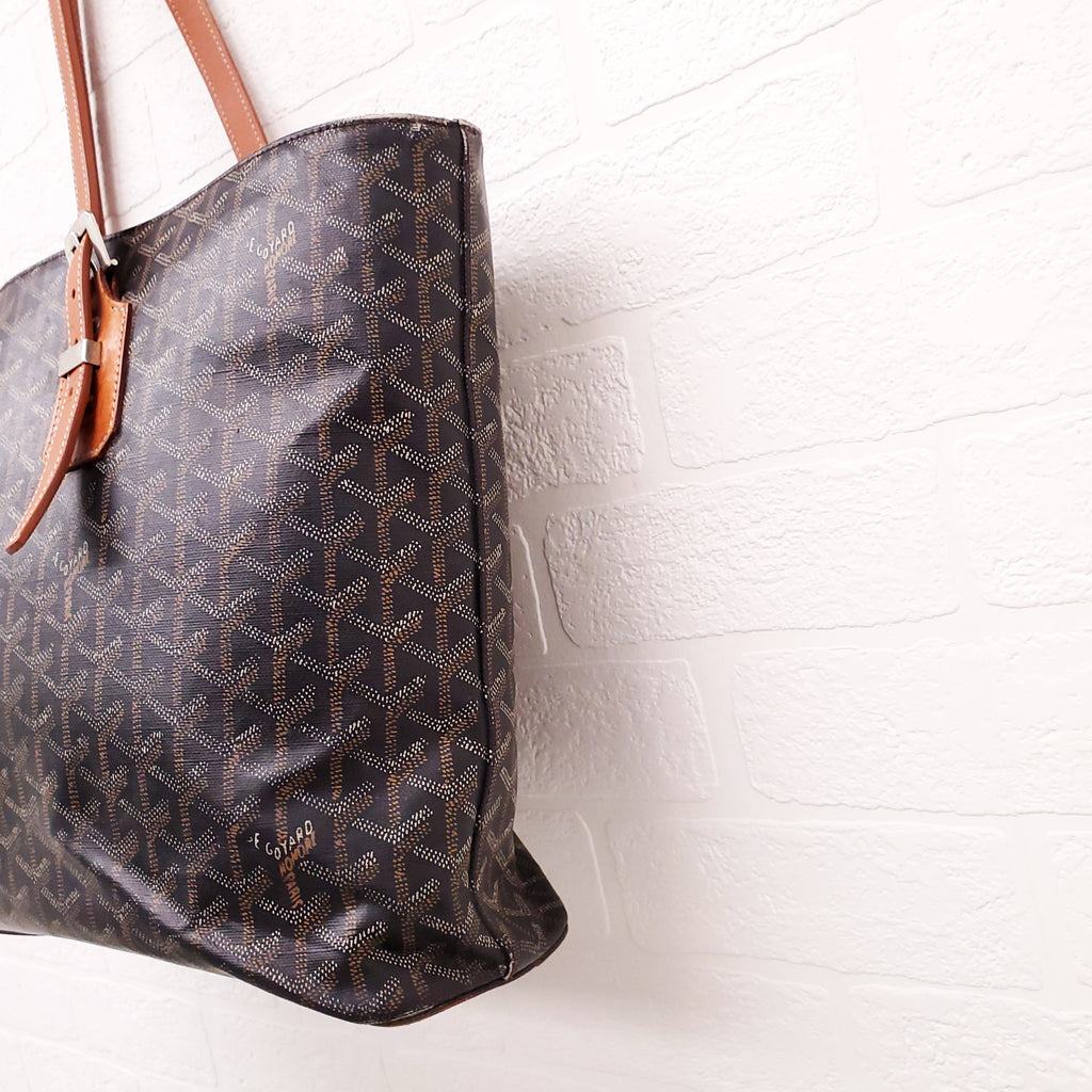 GOYARD BLACK VINTAGE TOTE