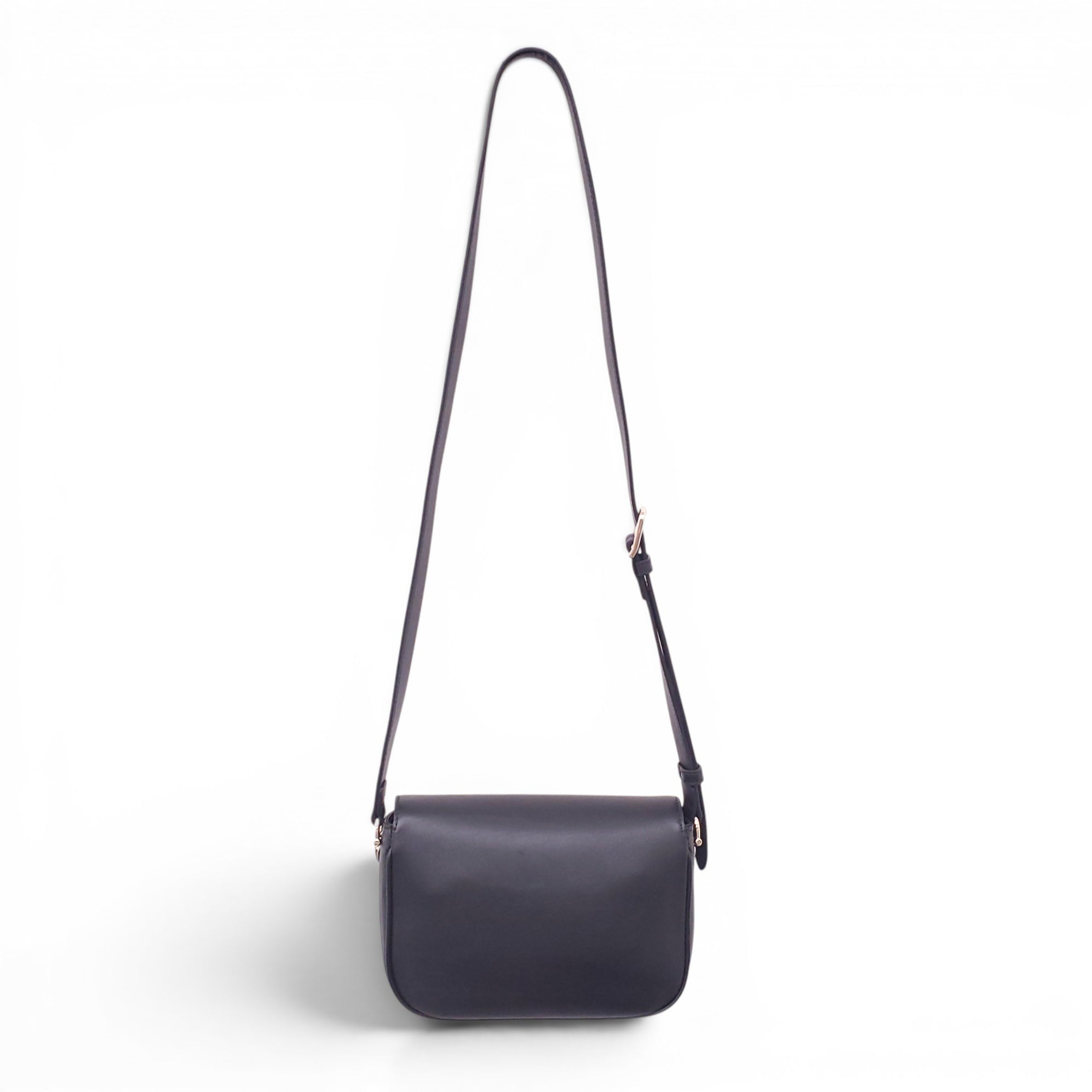 GUCCI BLACK LEATHER MEDIUM 1955 HORSEBIT CROSSBODY BAG