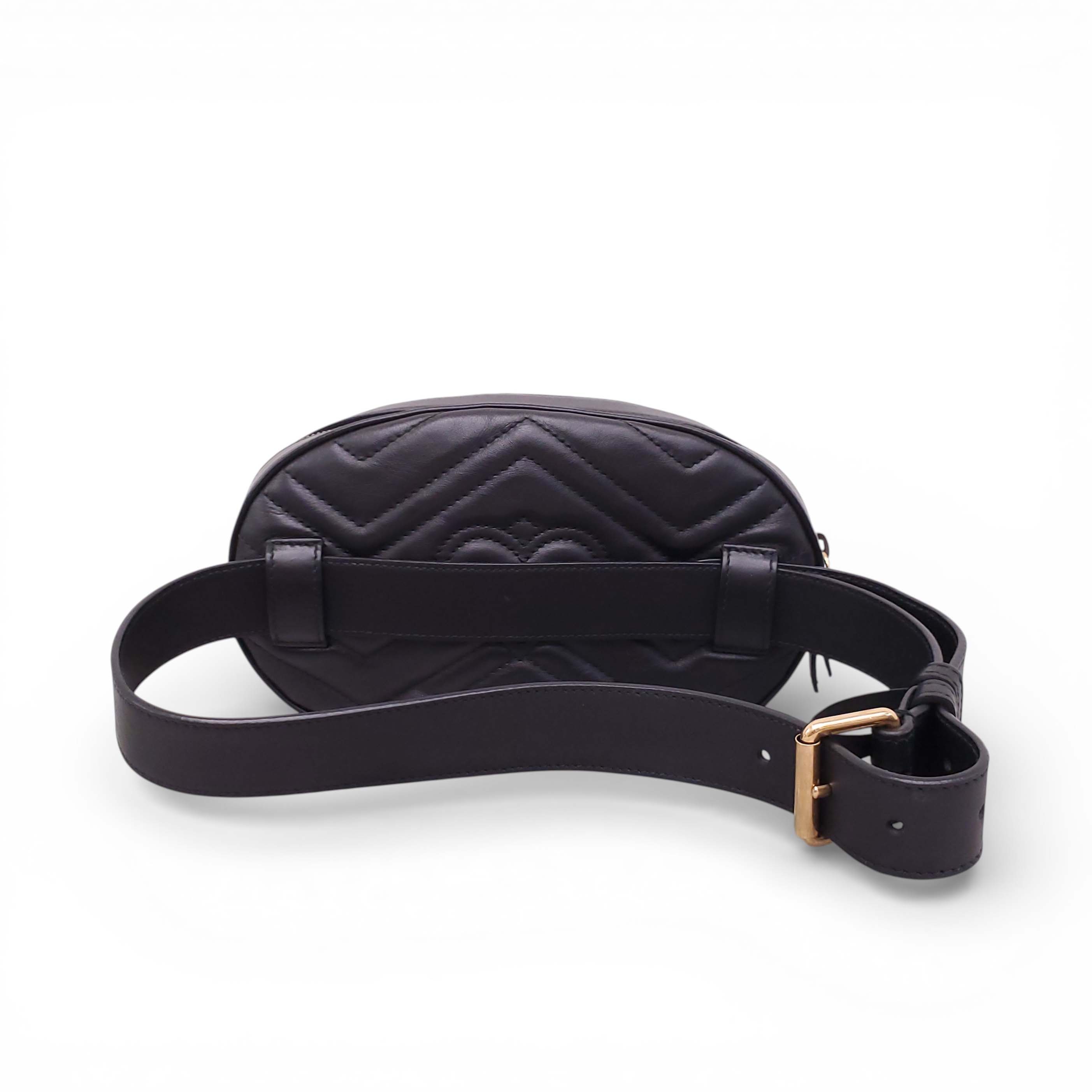 GUCCI MARMONT STUDS BELT BAG