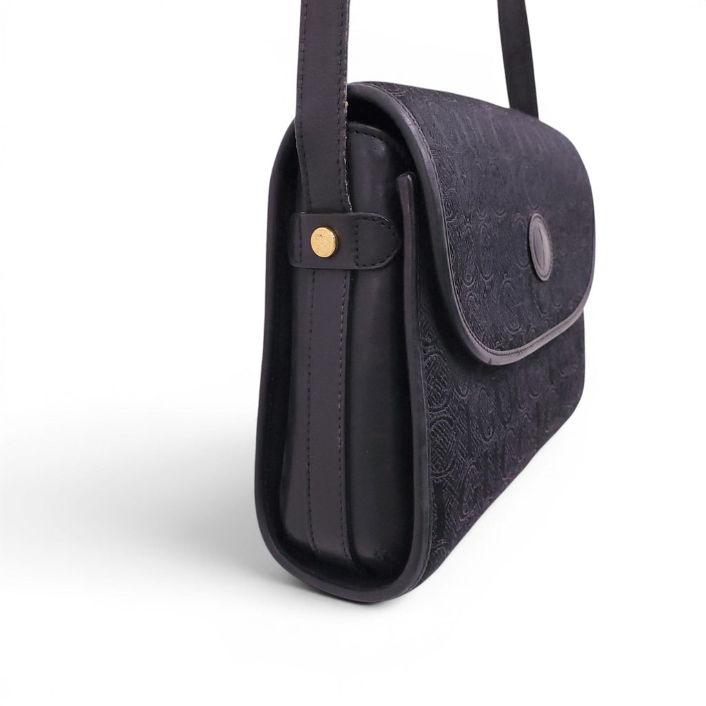 GUCCI MONOGRAM VINTAGE SATCHEL BAG