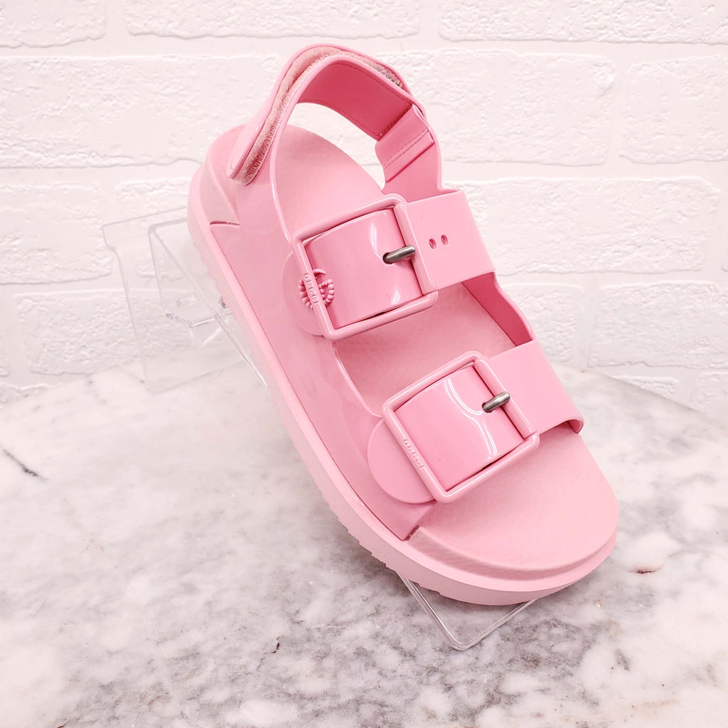 GUCCI PINK SANDALS - SIZE 34