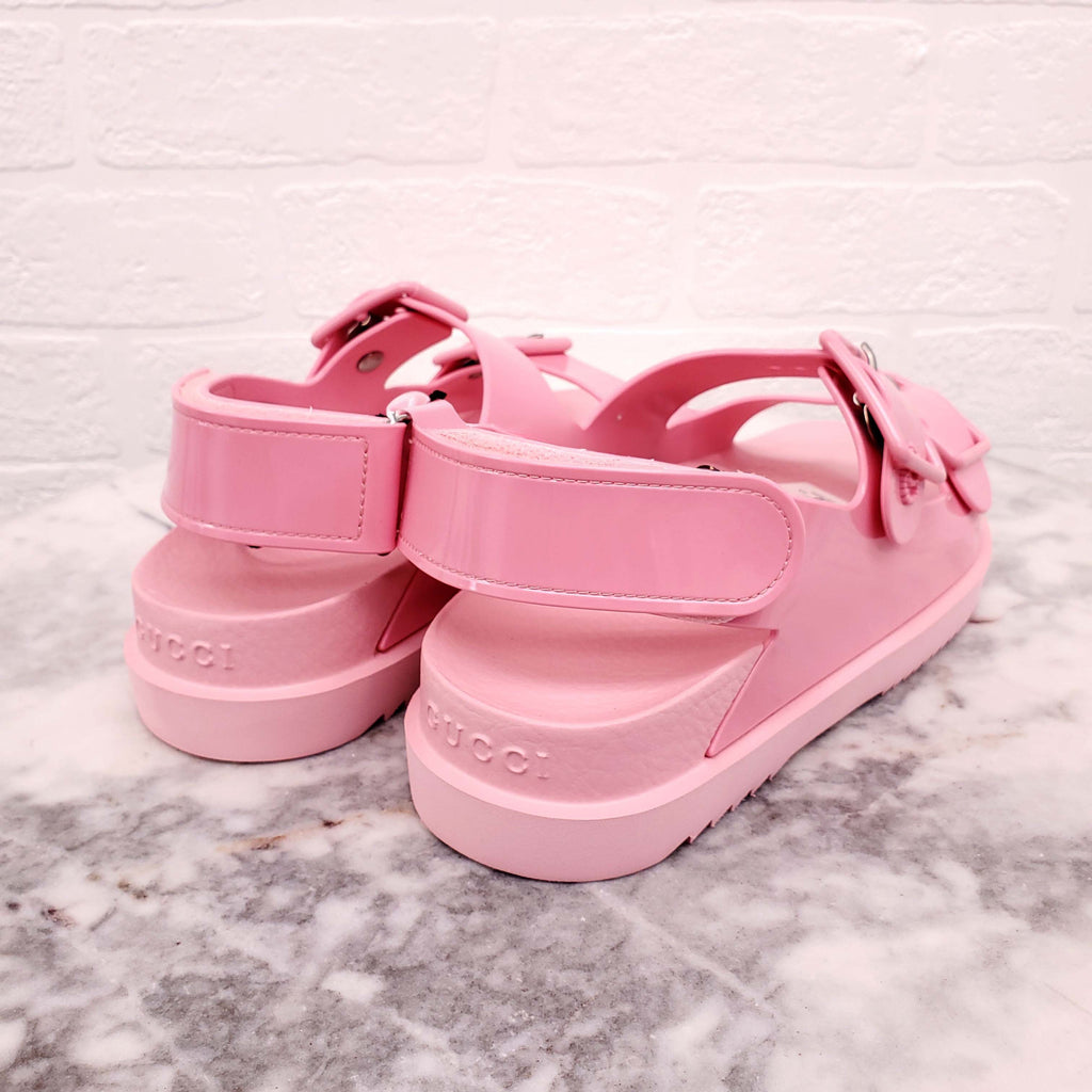 GUCCI PINK SANDALS - SIZE 34