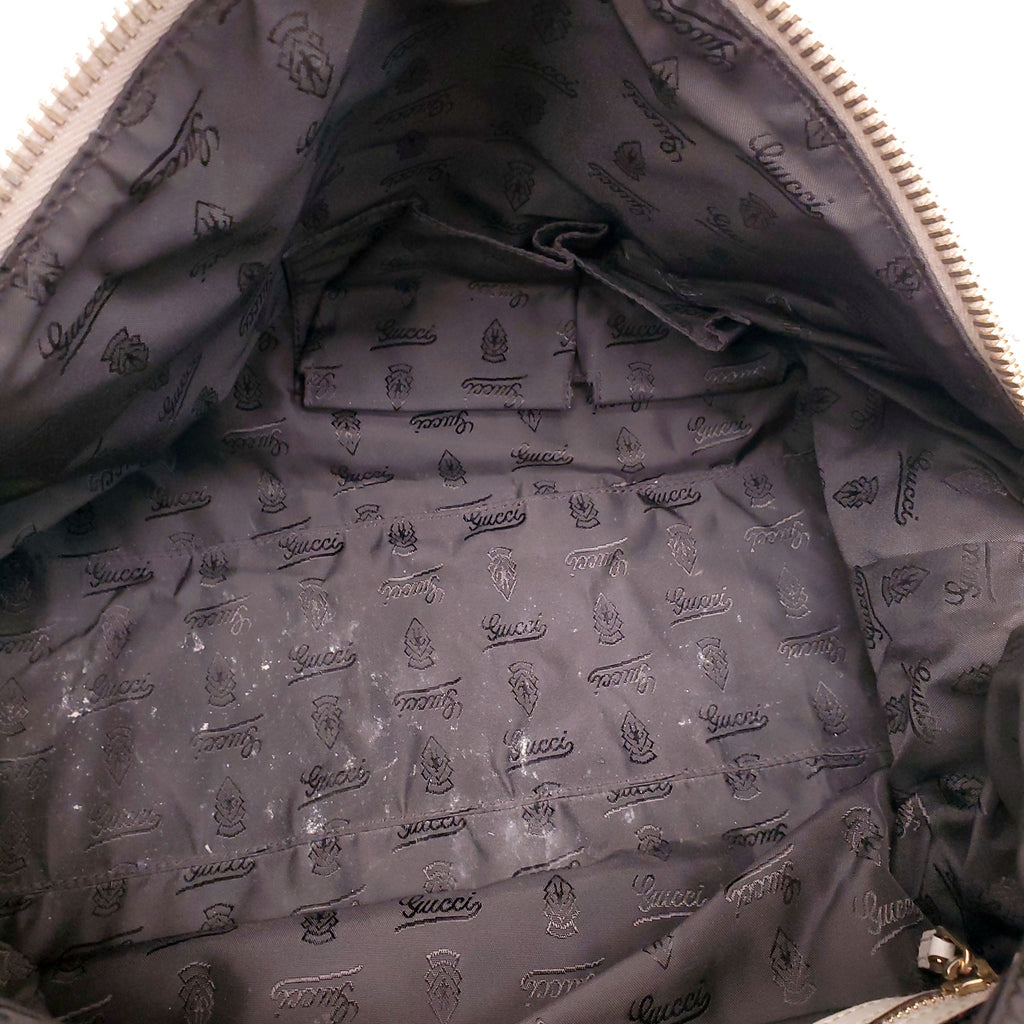 GUCCI SNAKESKIN HANDBAG WITH BAMBOO HANDLE