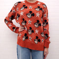GUCCI X DISNEY ORANGE MICKEY MOUSE SWEATER - SIZE M