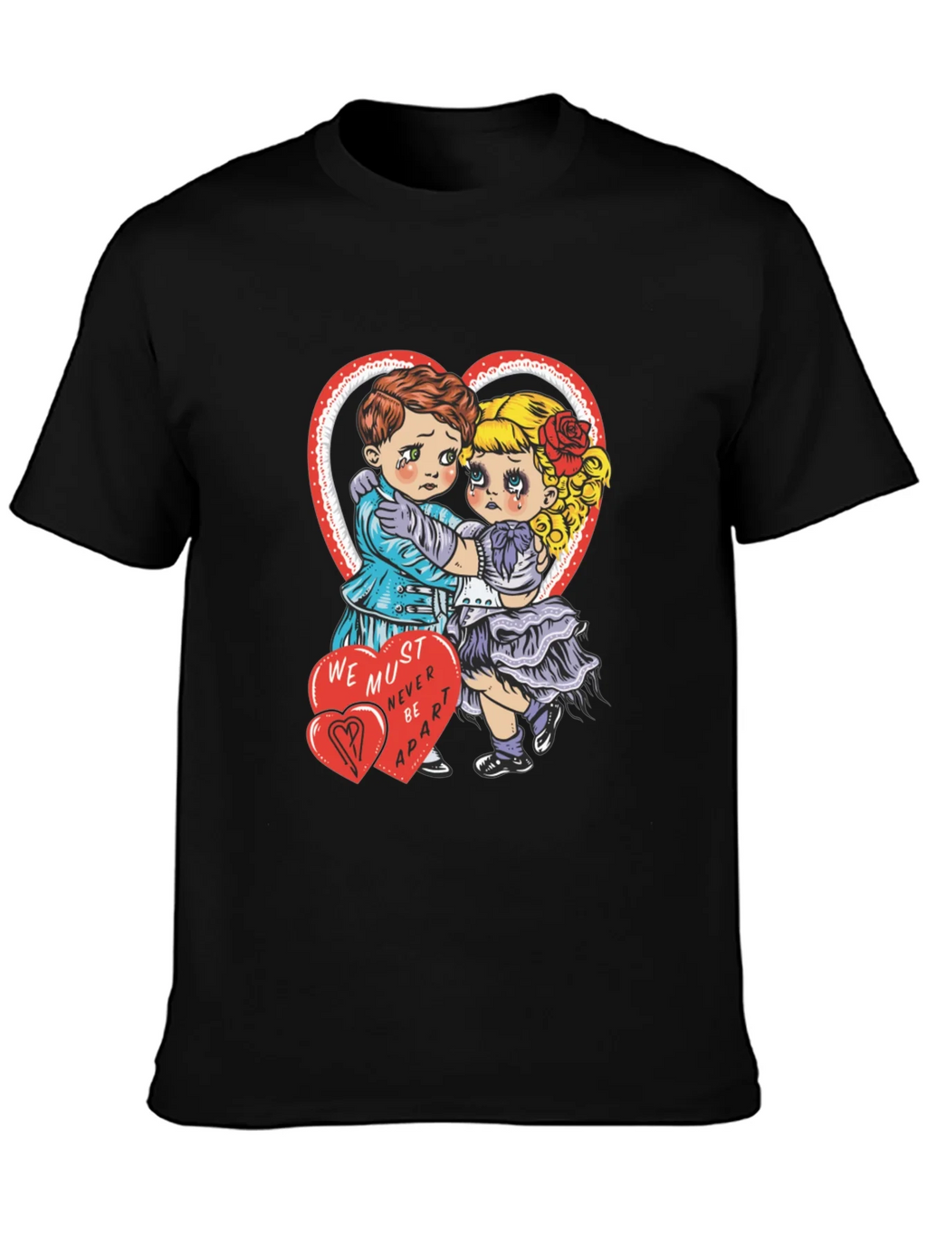 Sad Lovers Graphic Tee - Heart Valentines