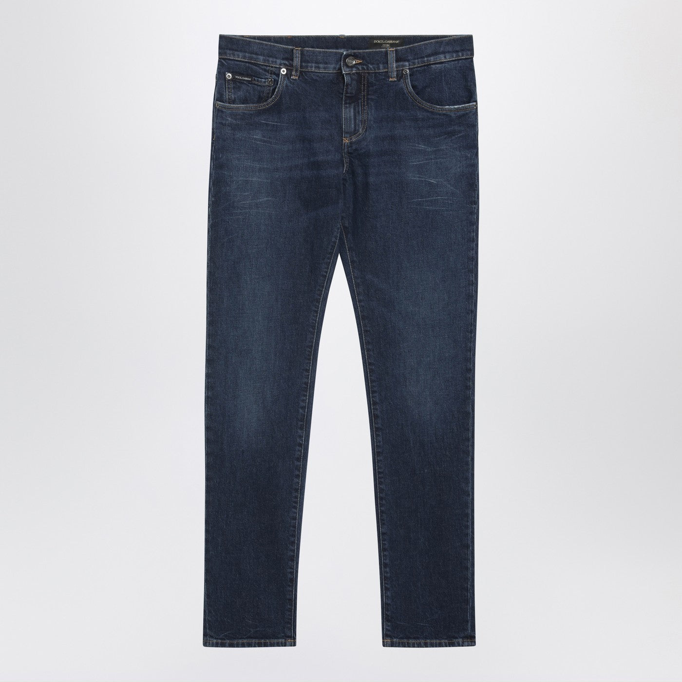 Dolce&Gabbana Blue Skinny Jeans Men