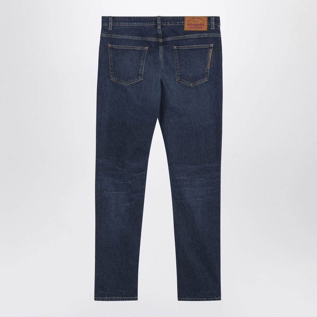 Dolce&Gabbana Blue Skinny Jeans Men