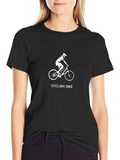 Cycling Dad T-Shirt - Mountain Bike Graphic Tee