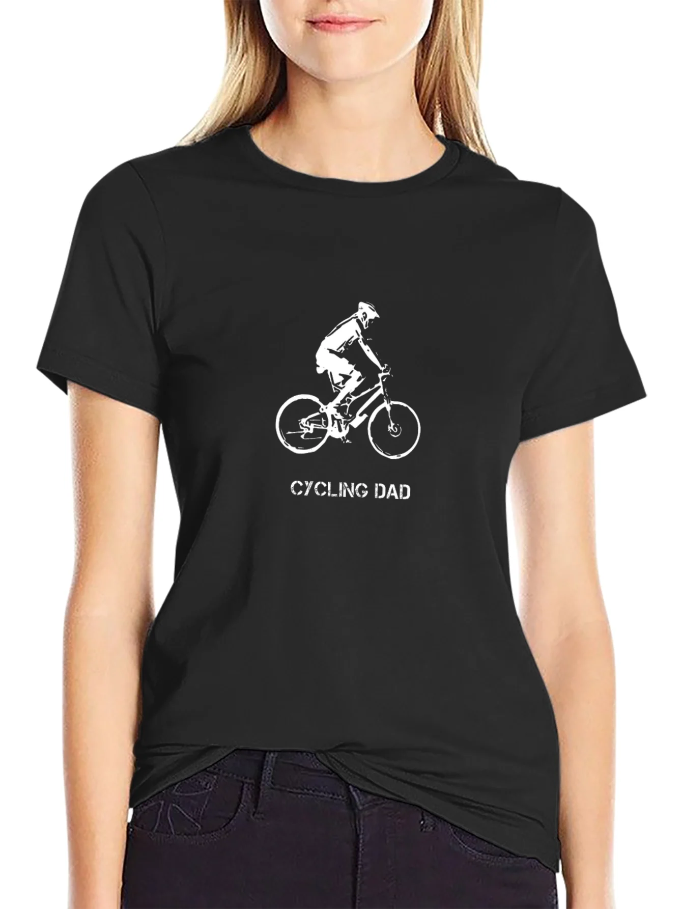 Cycling Dad T-Shirt - Mountain Bike Graphic Tee