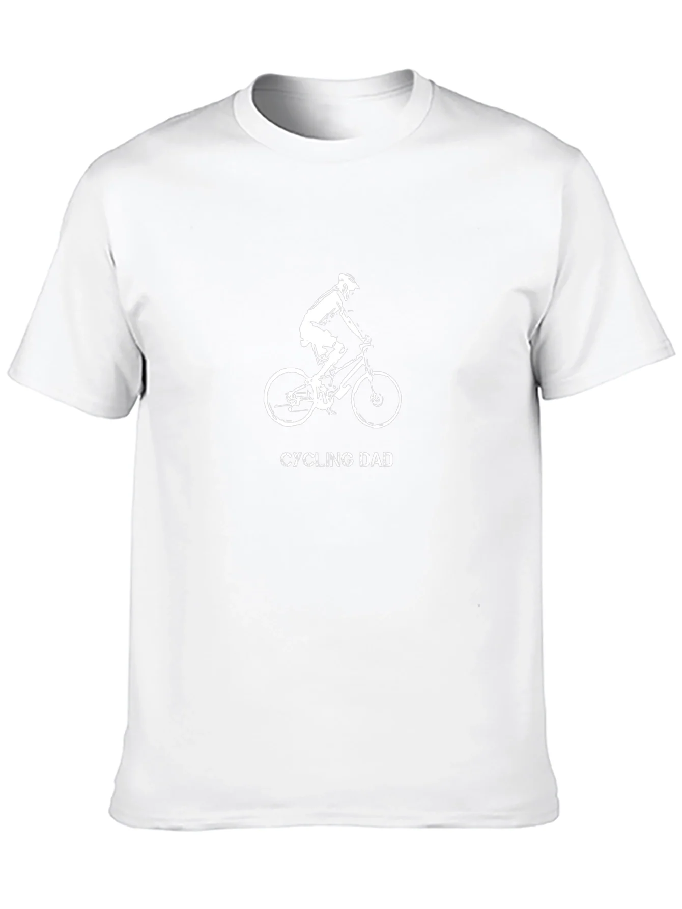 Cycling Dad T-Shirt - Mountain Bike Graphic Tee