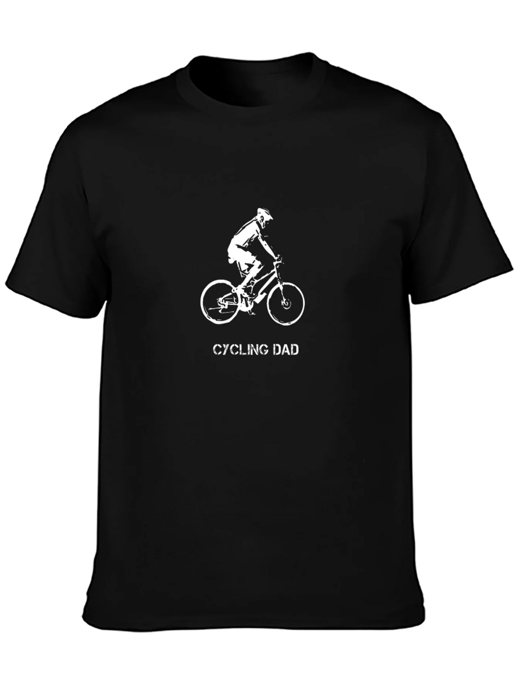 Cycling Dad T-Shirt - Mountain Bike Graphic Tee