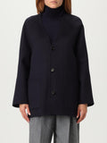 Bottega Veneta Coat Woman Blue