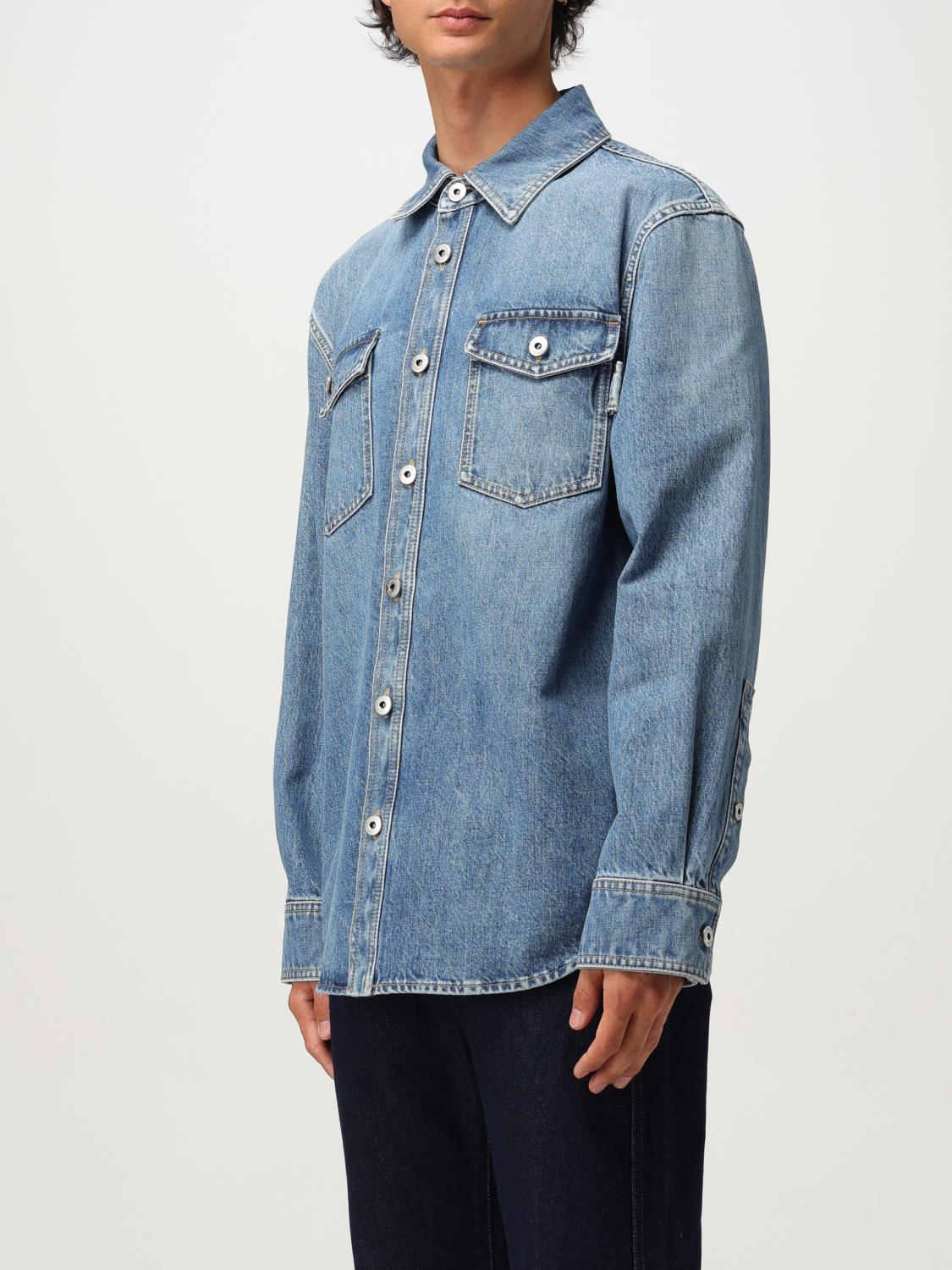 Bottega Veneta Shirt Men Blue
