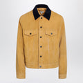 Loewe Camel-Coloured Suede Jacket Men