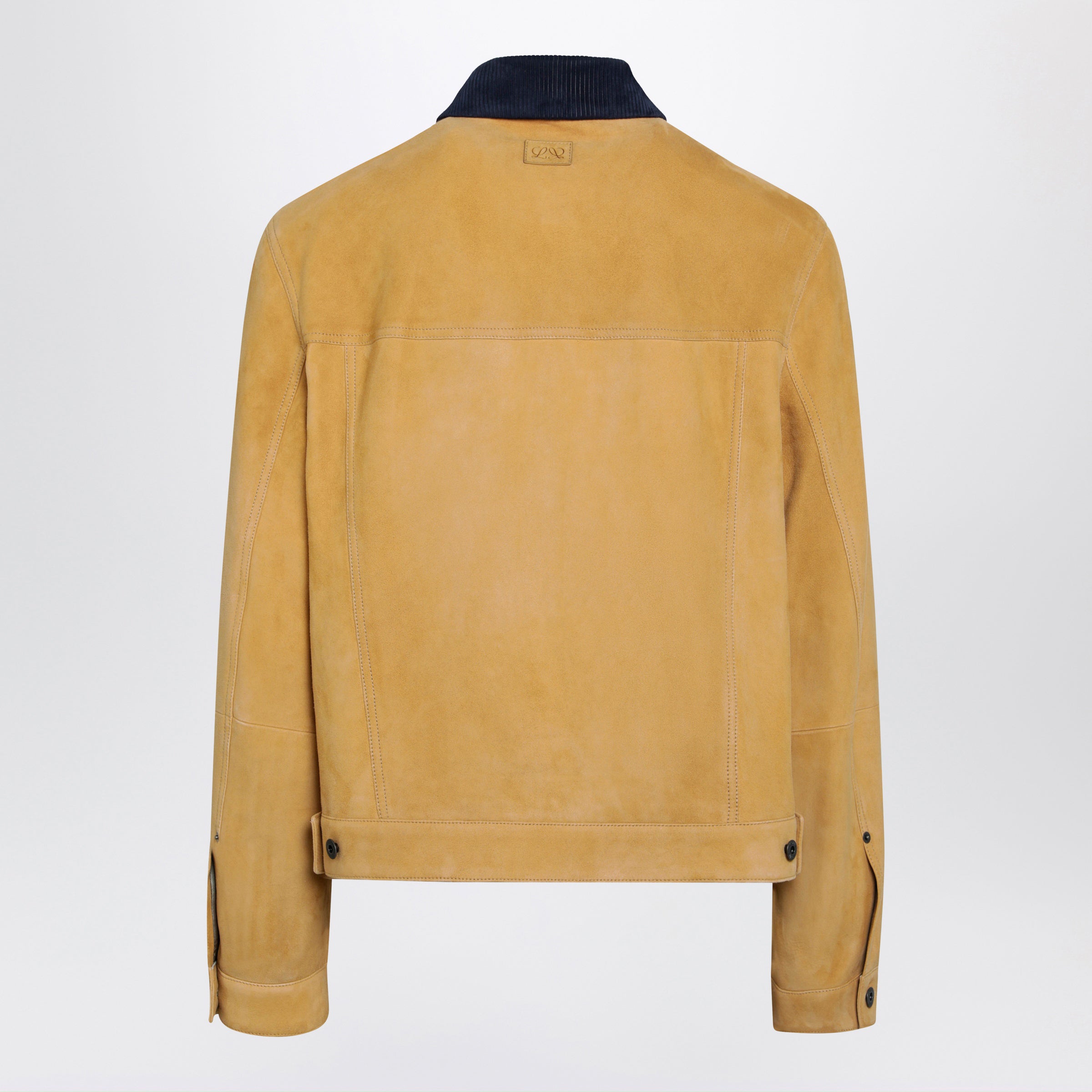 Loewe Camel-Coloured Suede Jacket Men