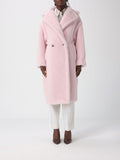 Max Mara Fur Coat Woman Pink