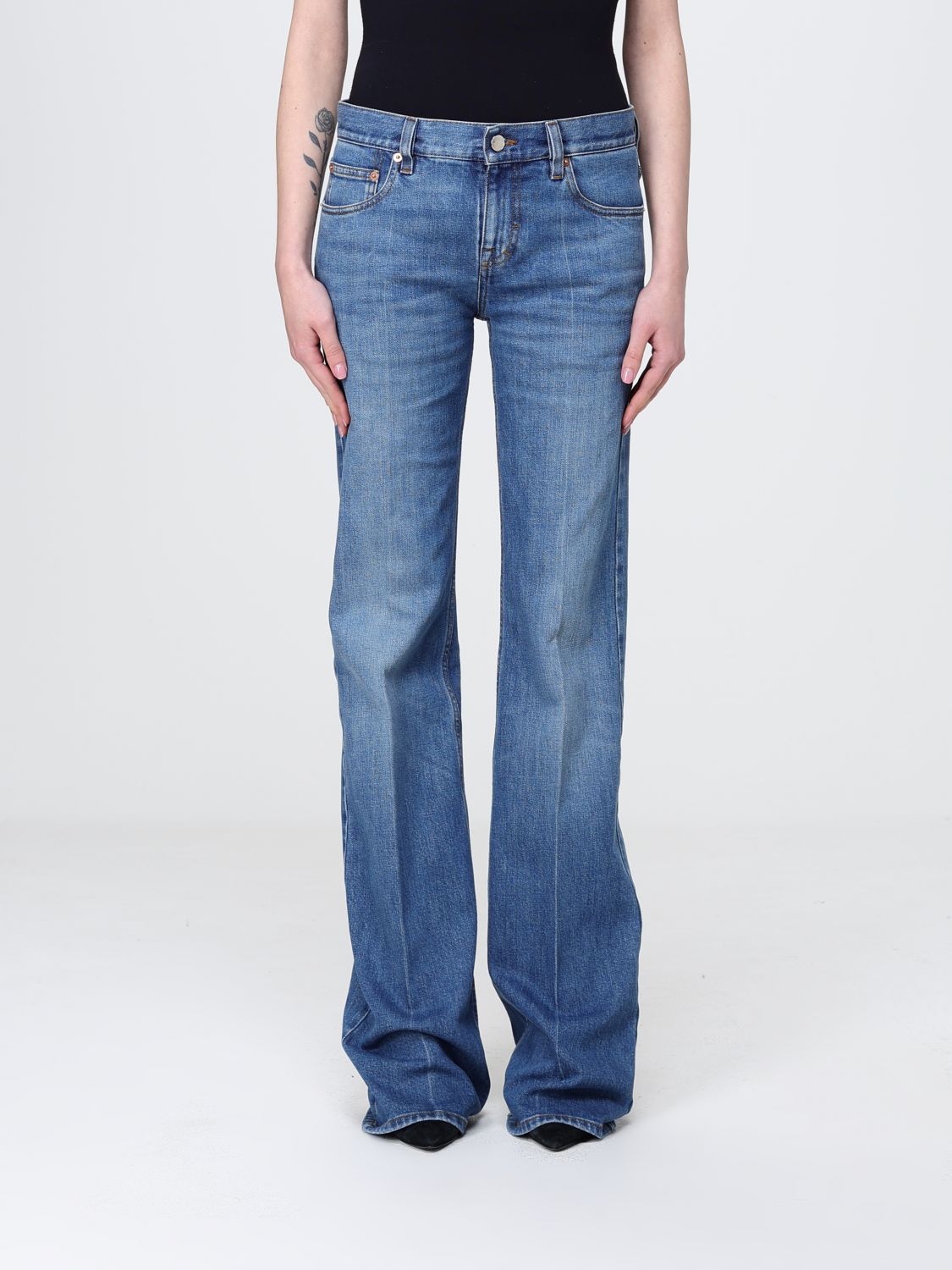 Gucci Jeans Woman Blue