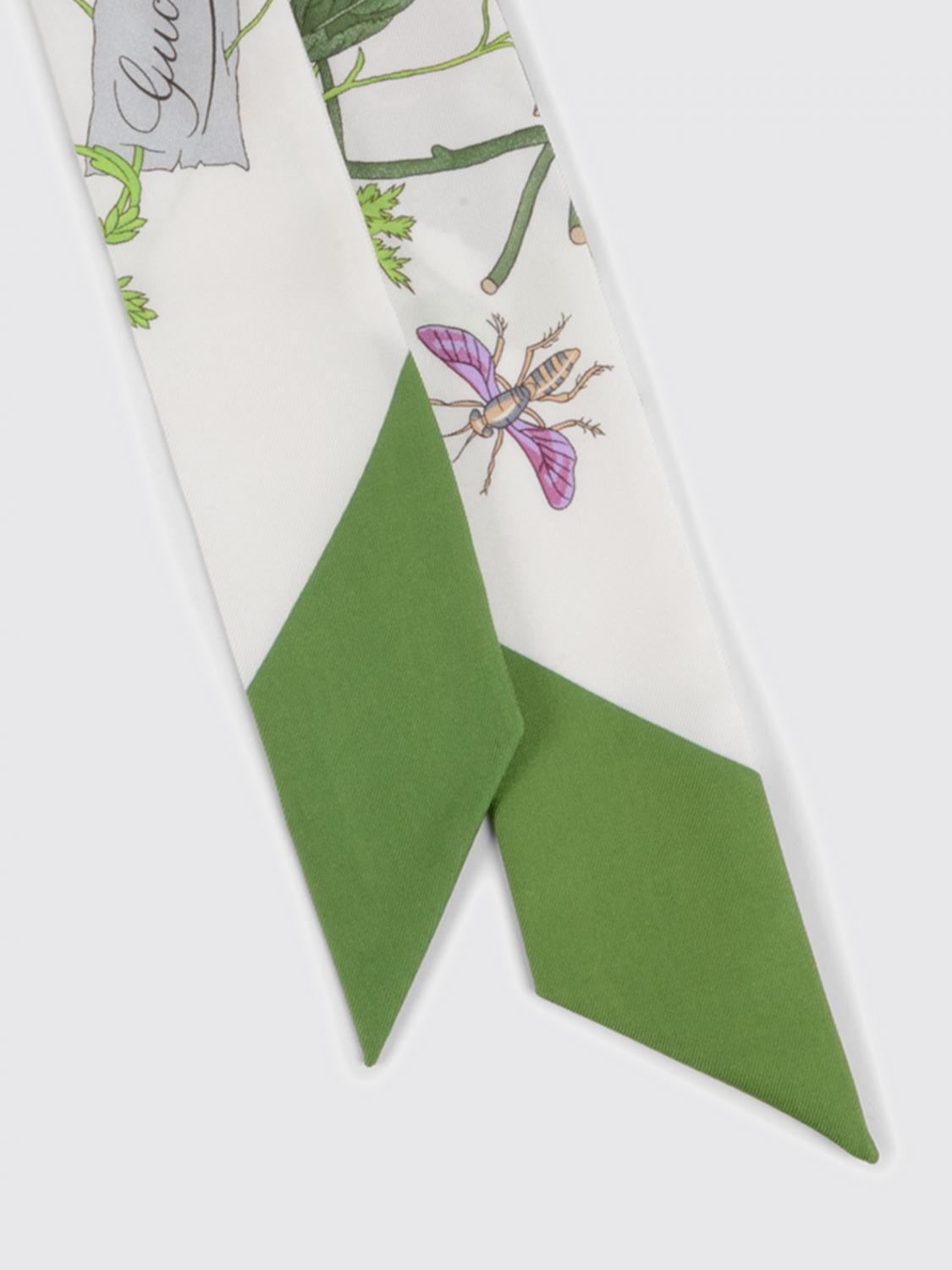 Gucci Neck Scarf Woman Green