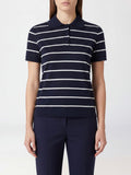 Max Mara Polo Shirt Woman Blue 1