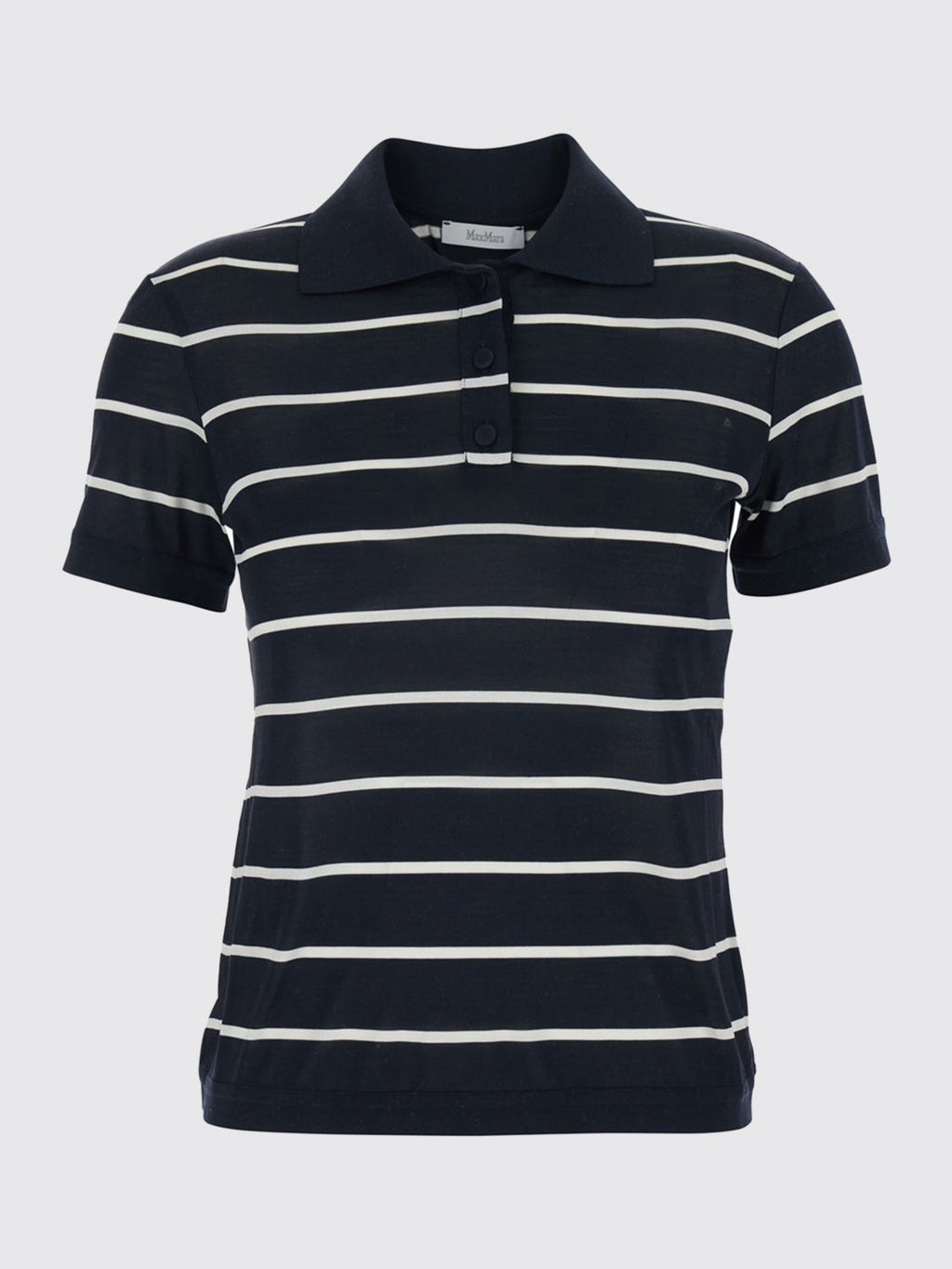 Max Mara Polo Shirt Woman Blue 1