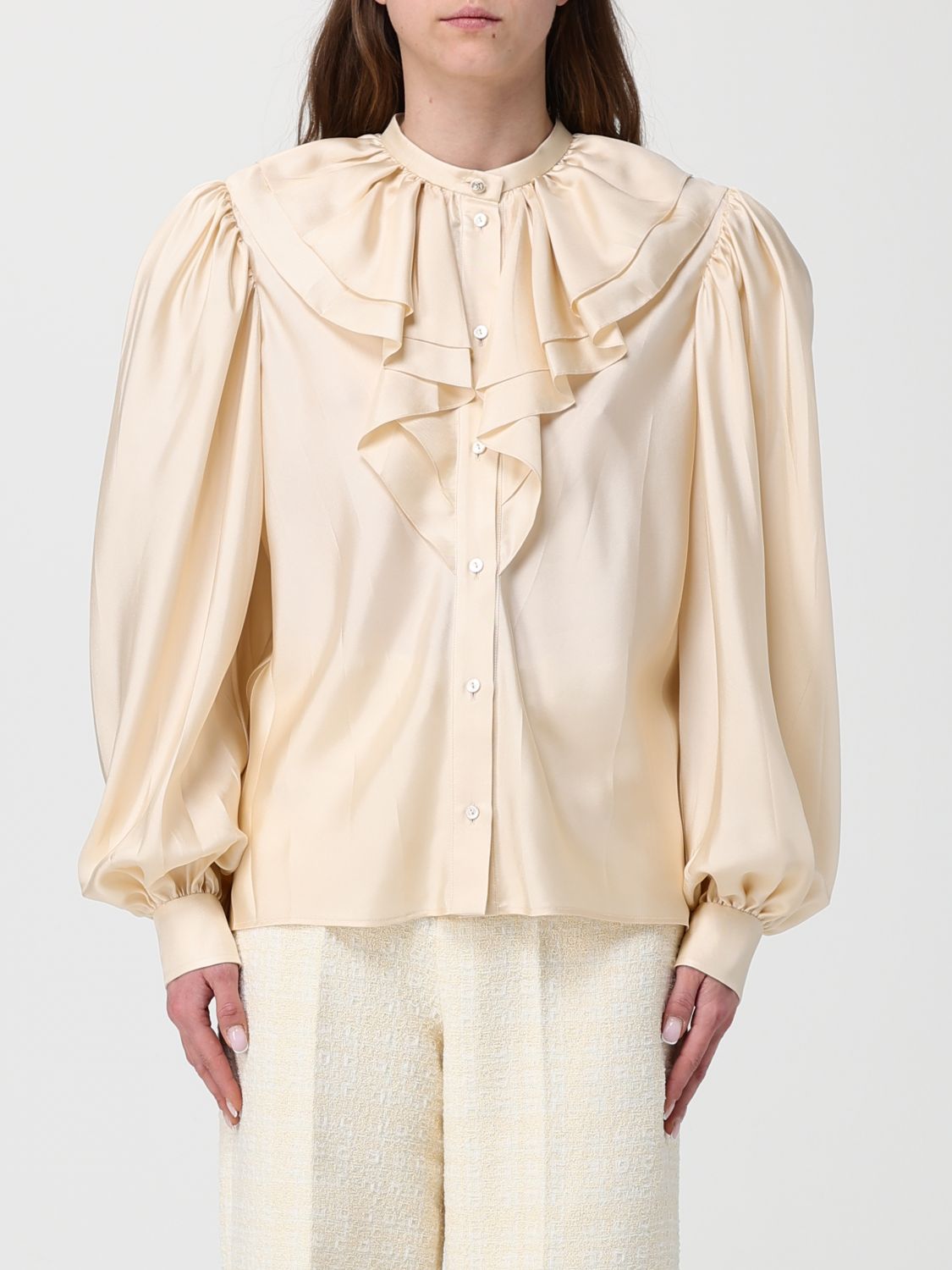 Gucci Shirt Woman Beige
