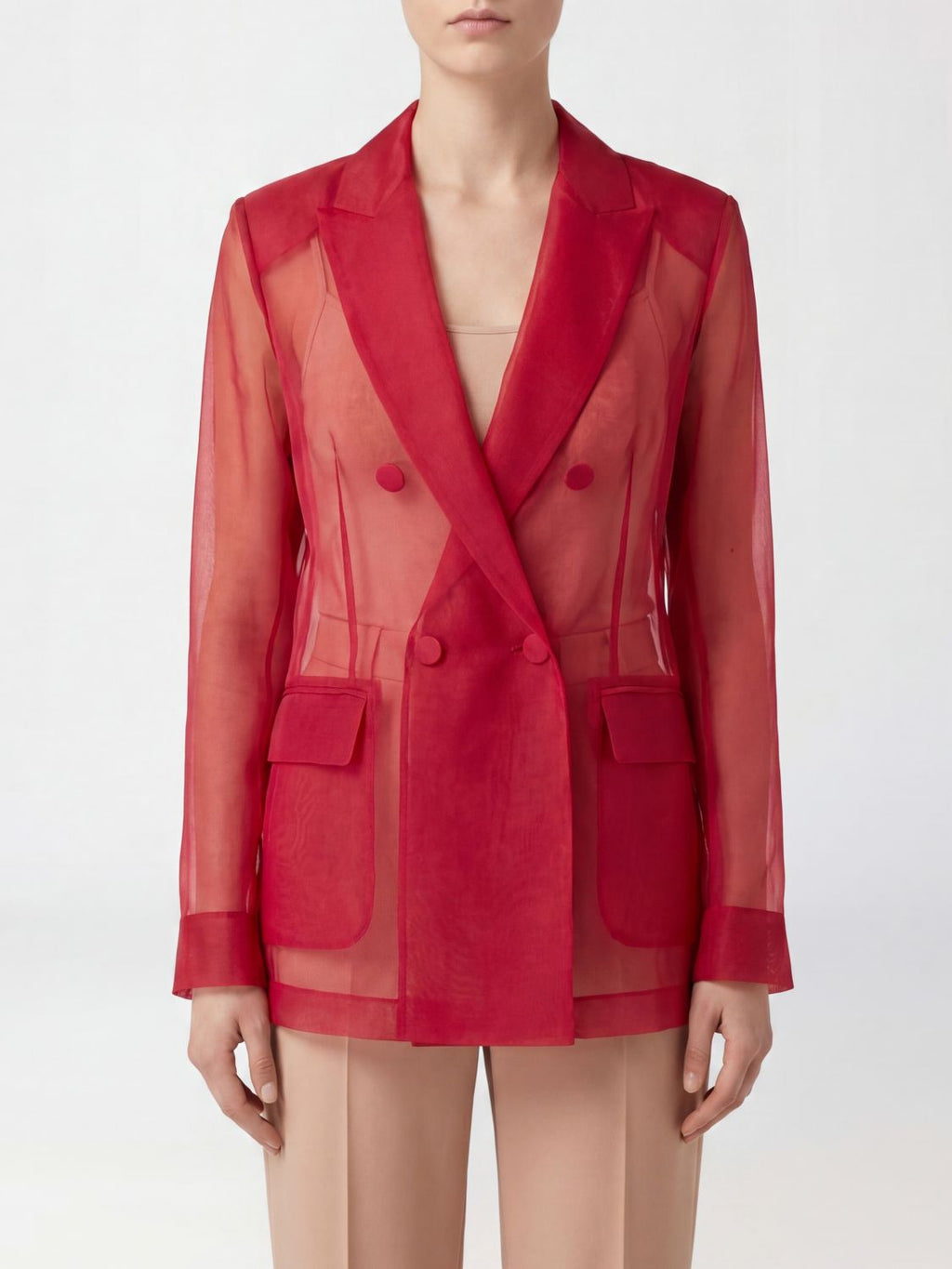Max Mara Jacket Woman Fuchsia