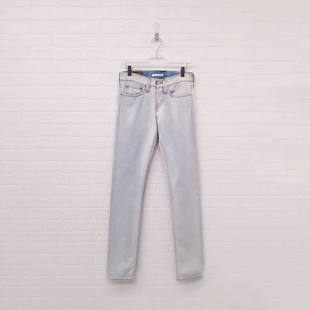 HELMUT LANG STRAIGHT LIGHT WASH JEANS - SIZE 25