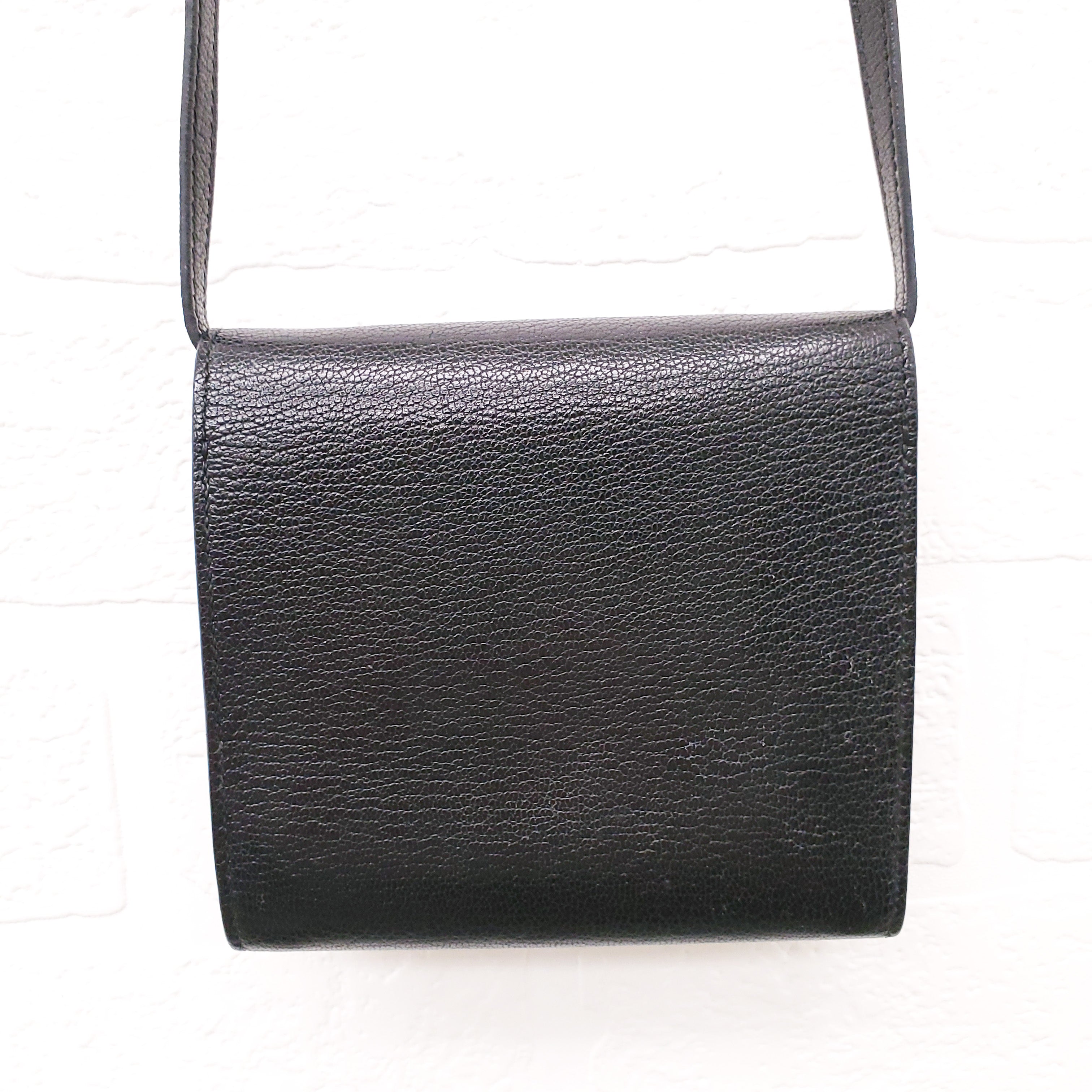 HERMÈS BLACK CINHETIC TO GO WALLET