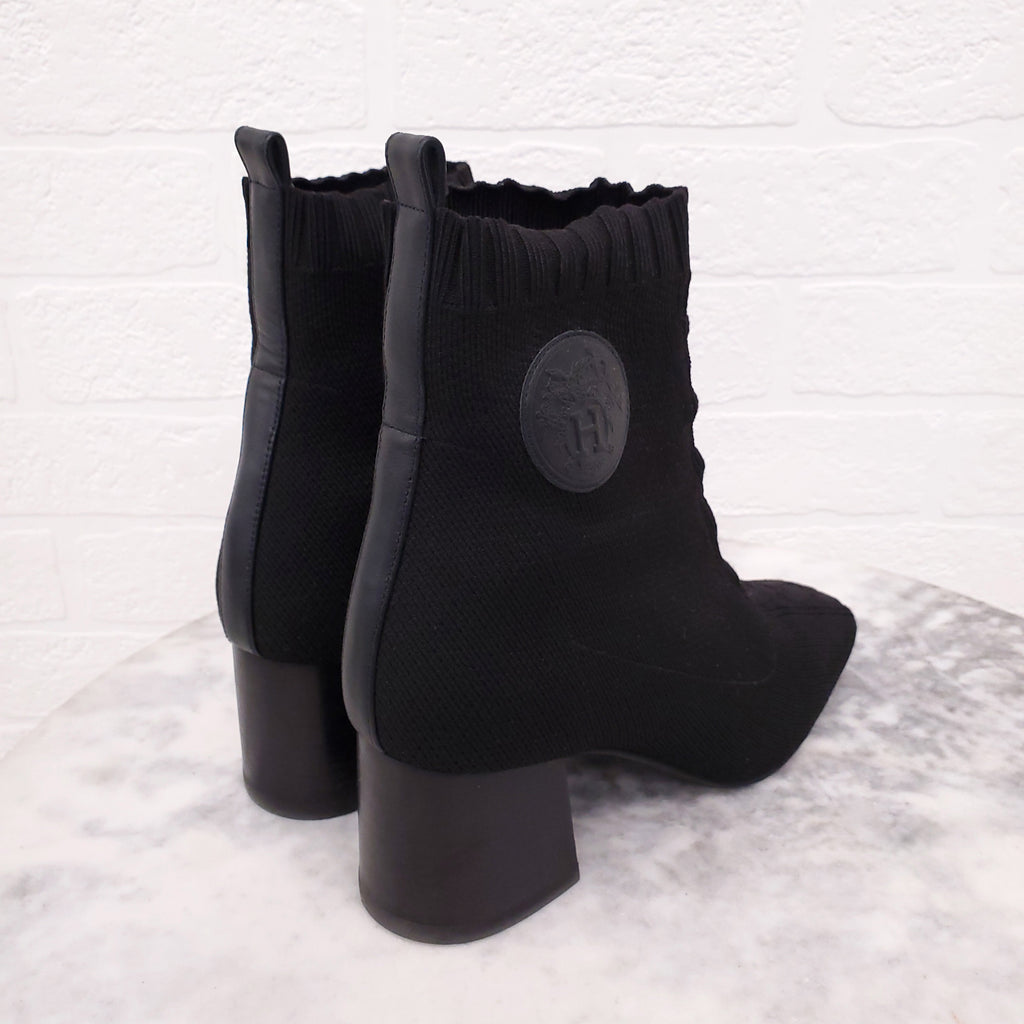 HERMÈS BLACK 'VOVLER 60' ANKLE BOOT- SIZE 36