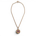 HERMÈS MEDAILLE FUNNY ICE CREAM PM PALLADIUM PENDANT