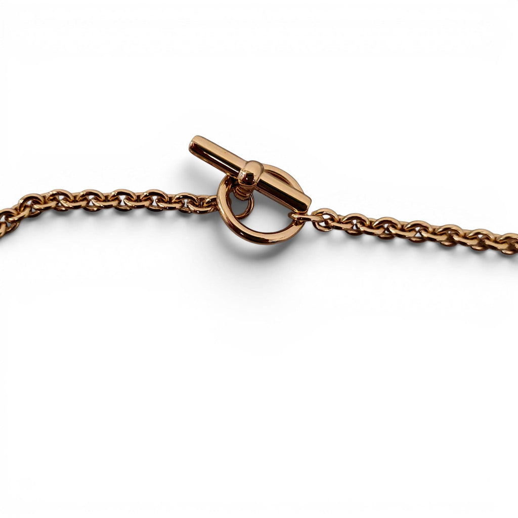 HERMÈS MEDAILLE FUNNY ICE CREAM PM PALLADIUM PENDANT