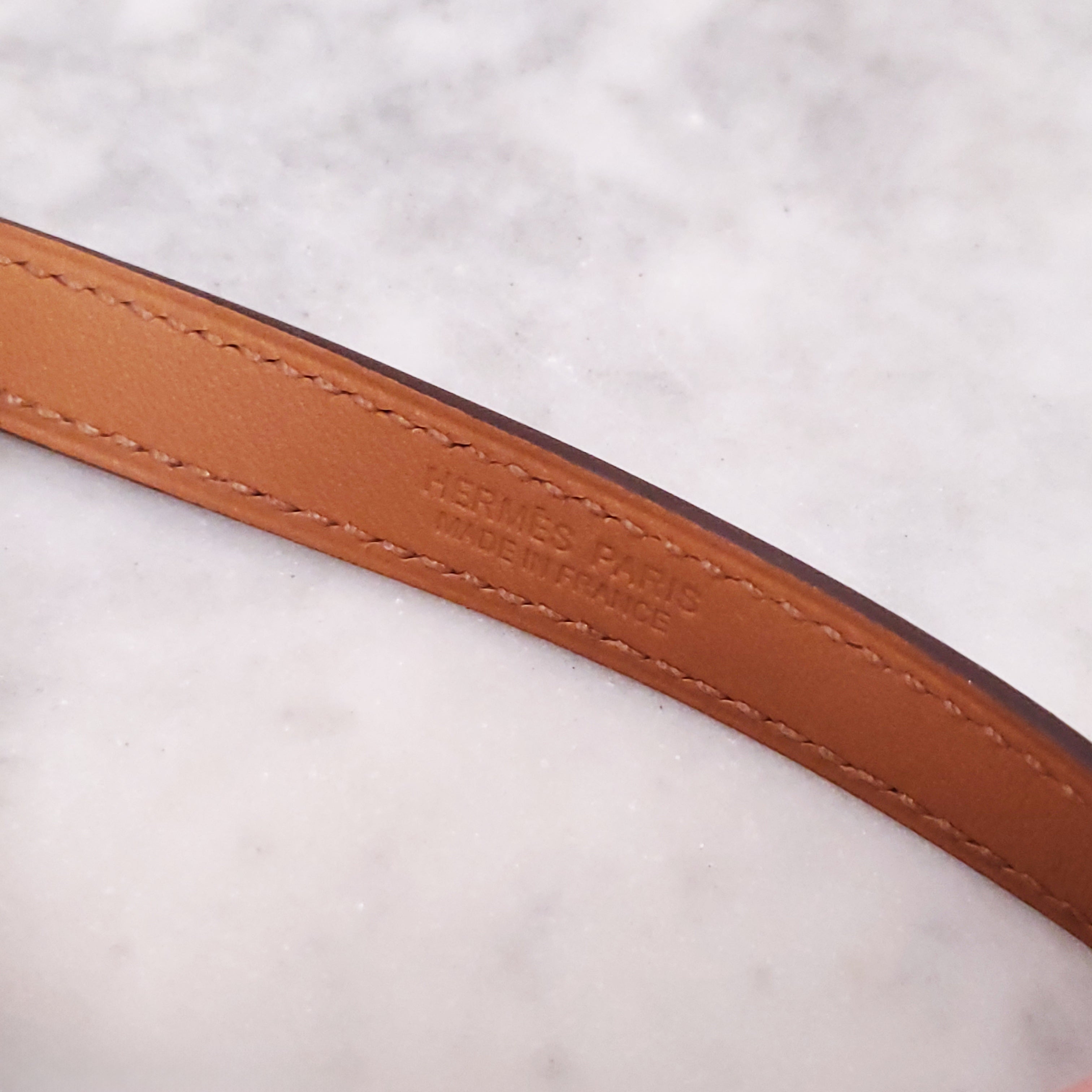 HERMÈS PURPLE 'CHAMONIX RIVALE DOUBLE TOUR' BRACELET - SIZE XS