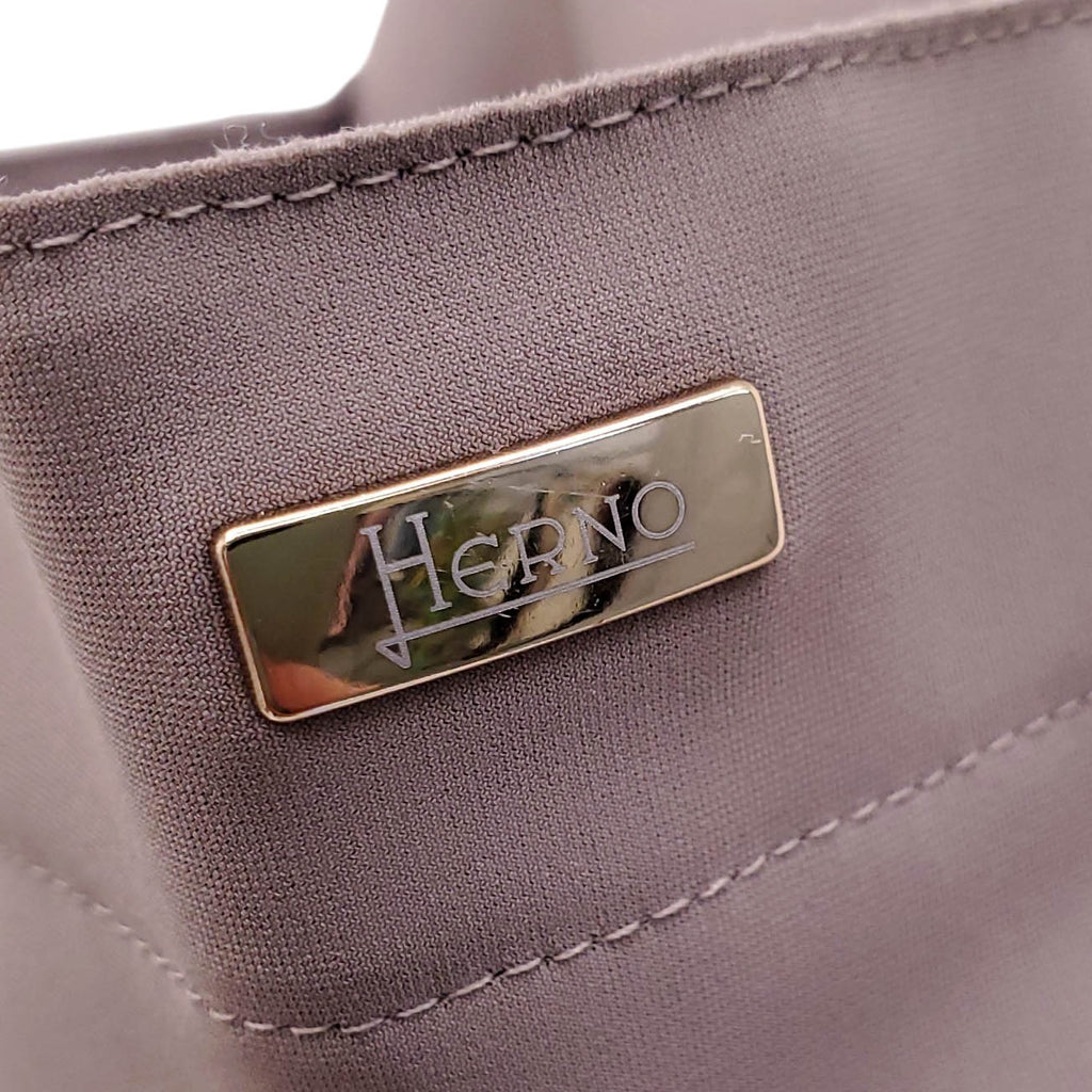 HERNO TAUPE WINDBREAKER JACKET - SIZE S
