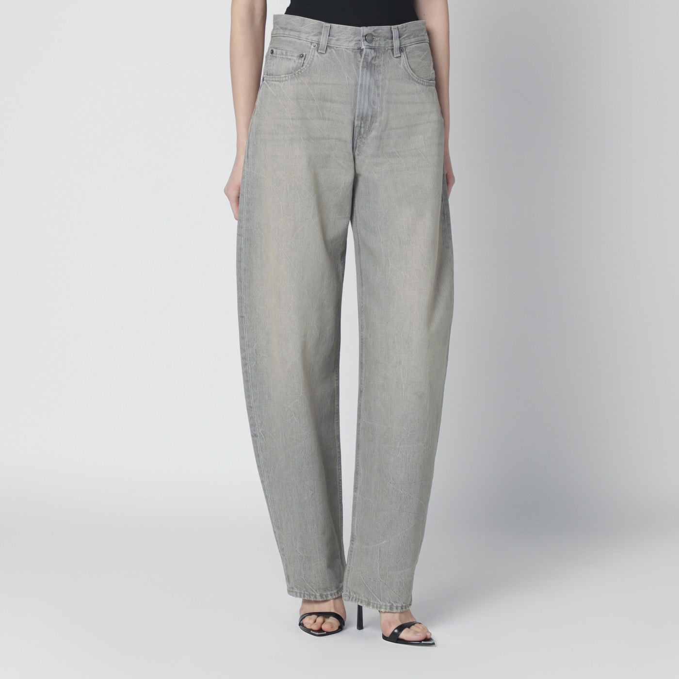Haikure Bibi Pearl Grey Jeans Women