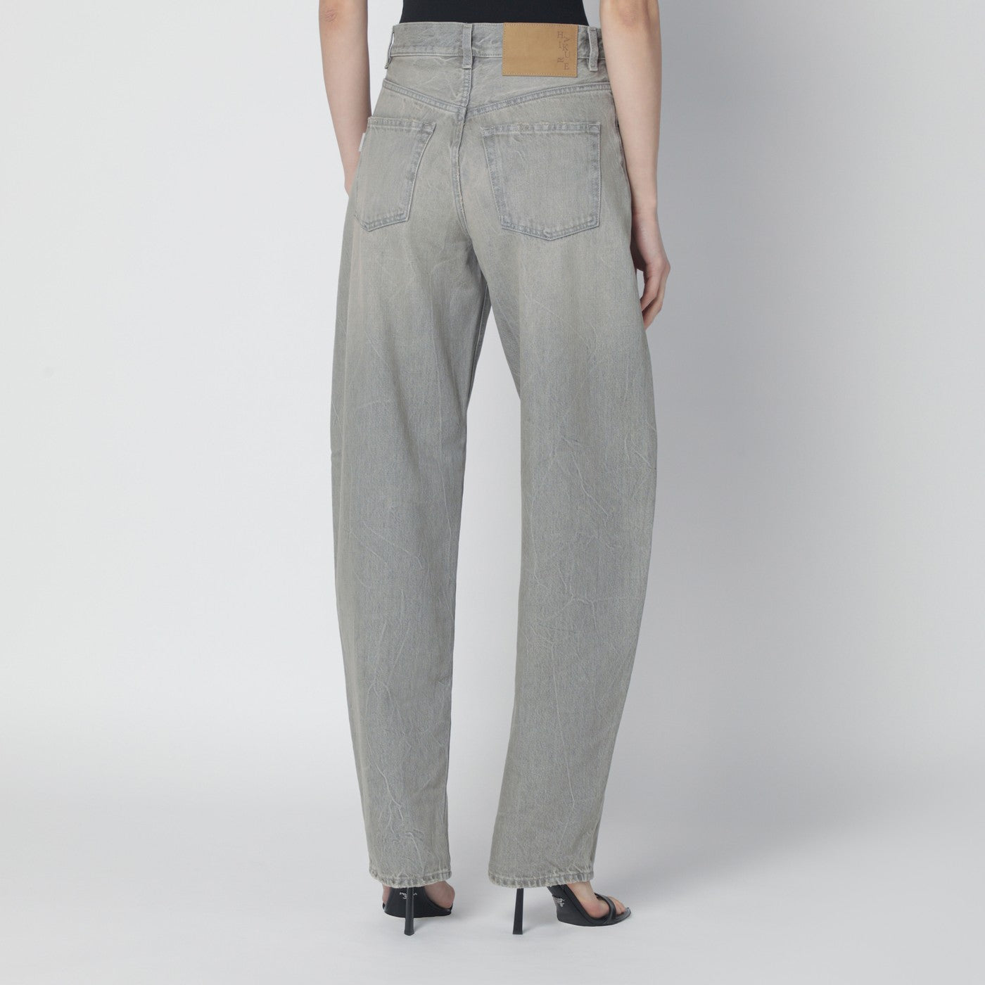 Haikure Bibi Pearl Grey Jeans Women