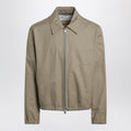 Ami Paris Beige Ami De Coeur Zip-Up Jacket Men