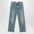 Ami Paris Blue Washed-Effect Jeans Men