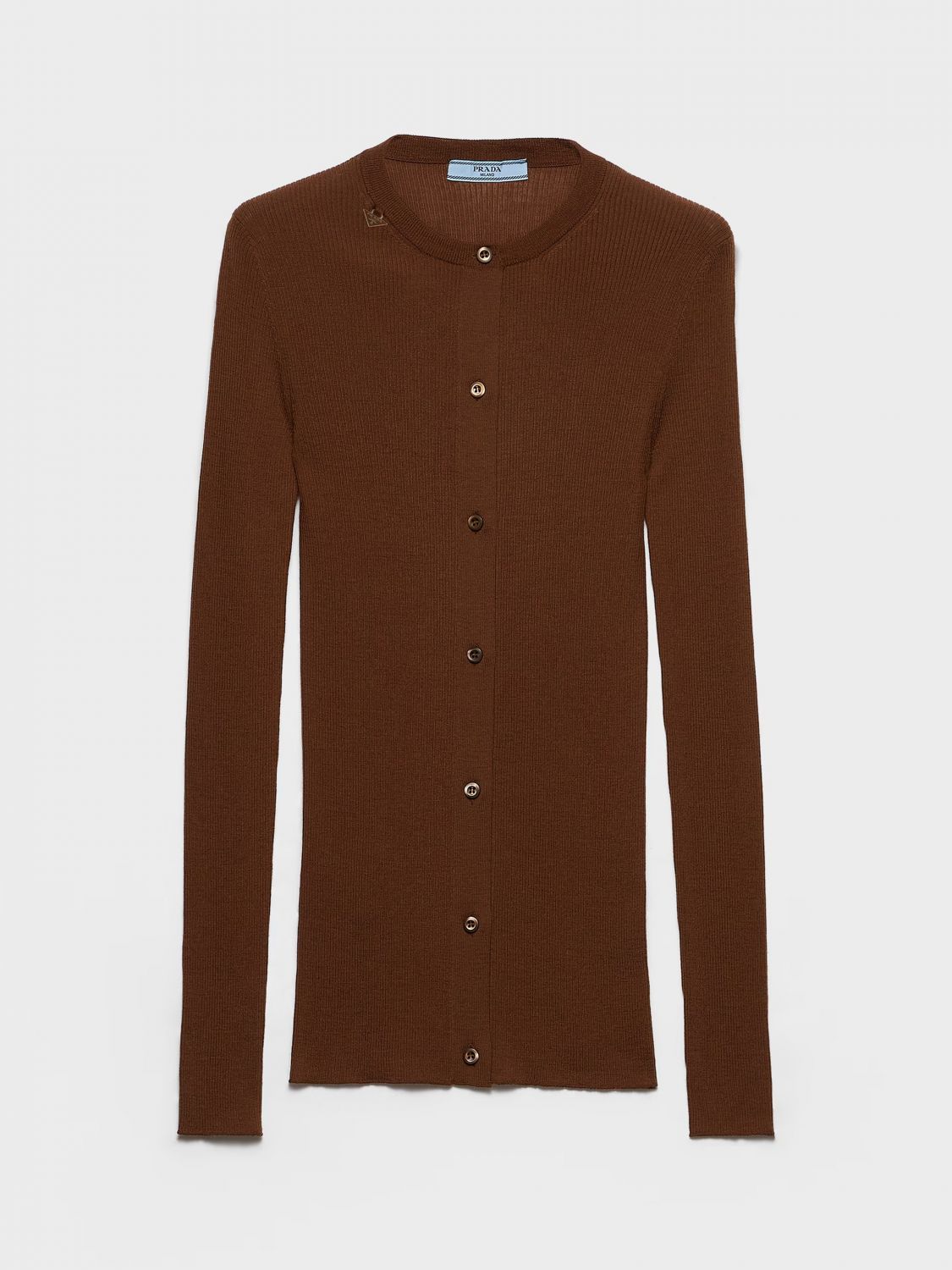 Prada Sweater Woman Tobacco