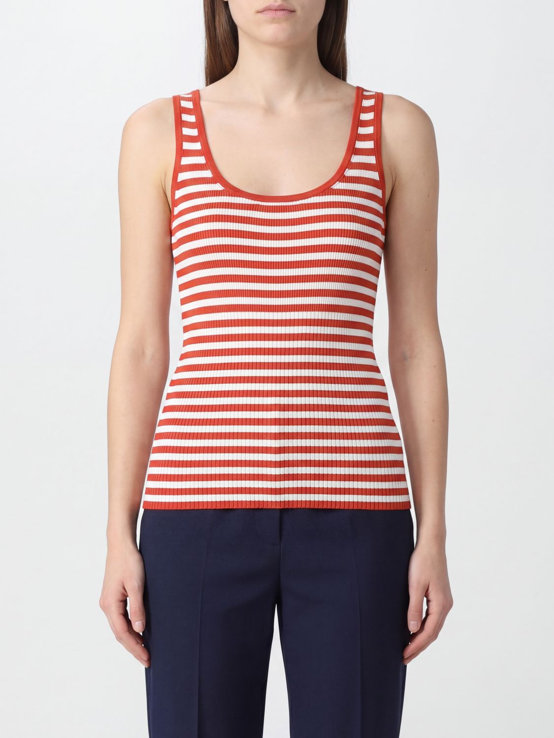 Max Mara Top Woman White 1