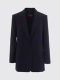Max Mara Studio Blazer Woman Blue