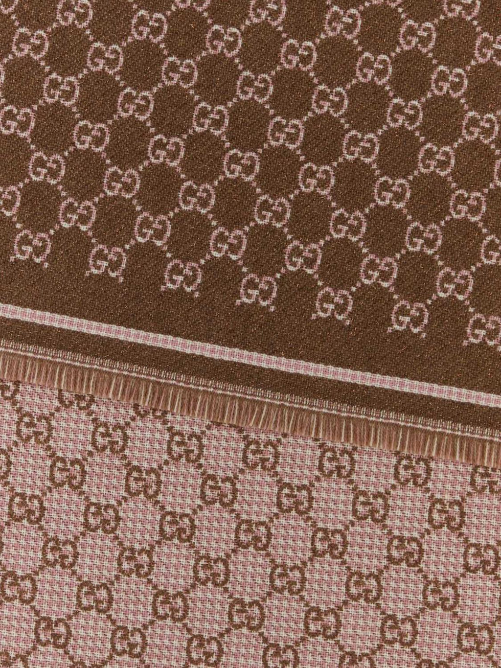 Gucci Scarf Woman Brown