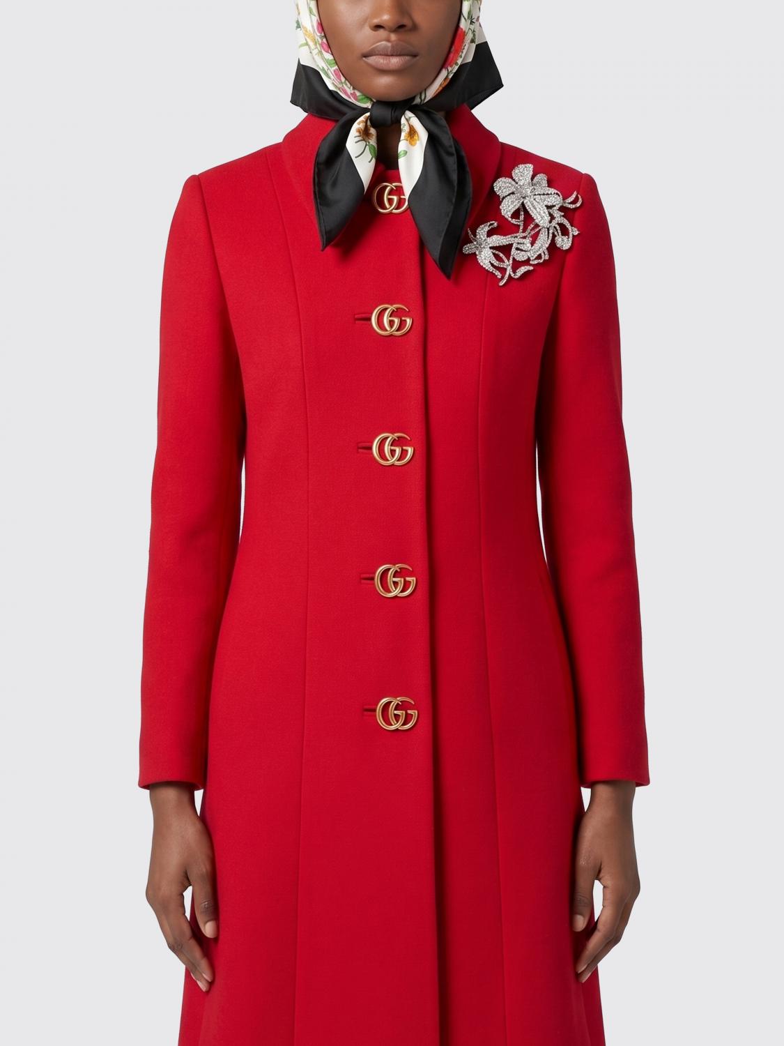 Gucci Neck Scarf Woman White