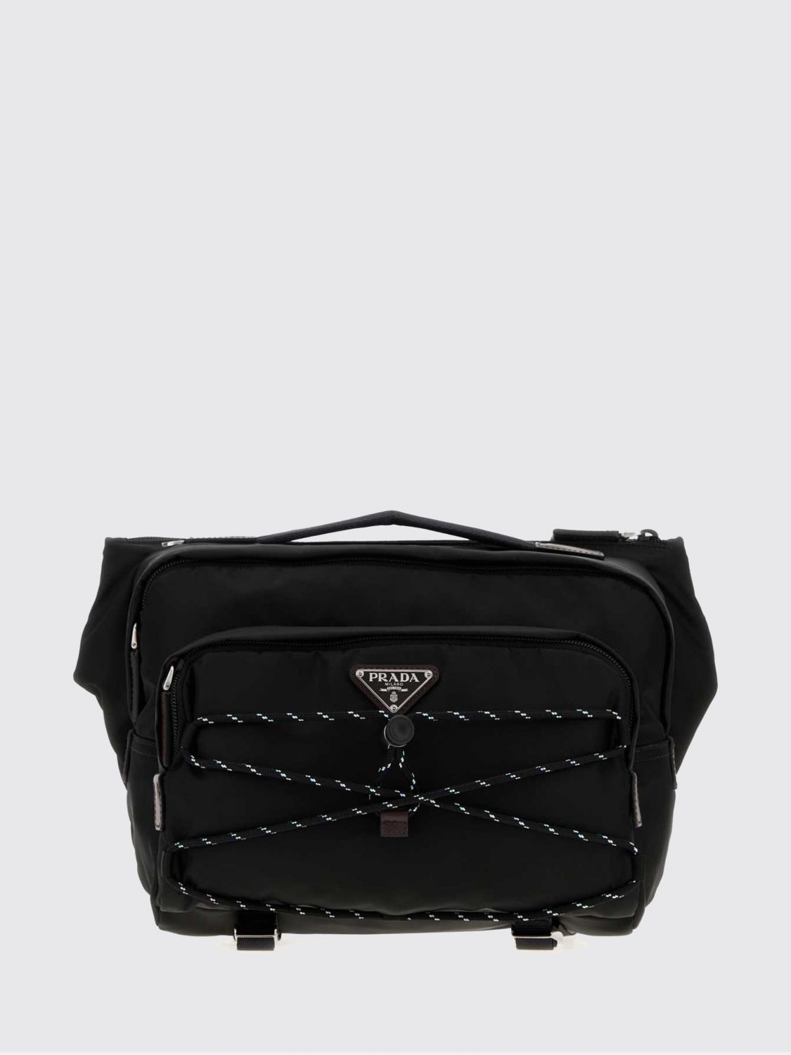 Prada Shoulder Bag Men Black