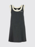 Miu Miu Dress Woman Grey