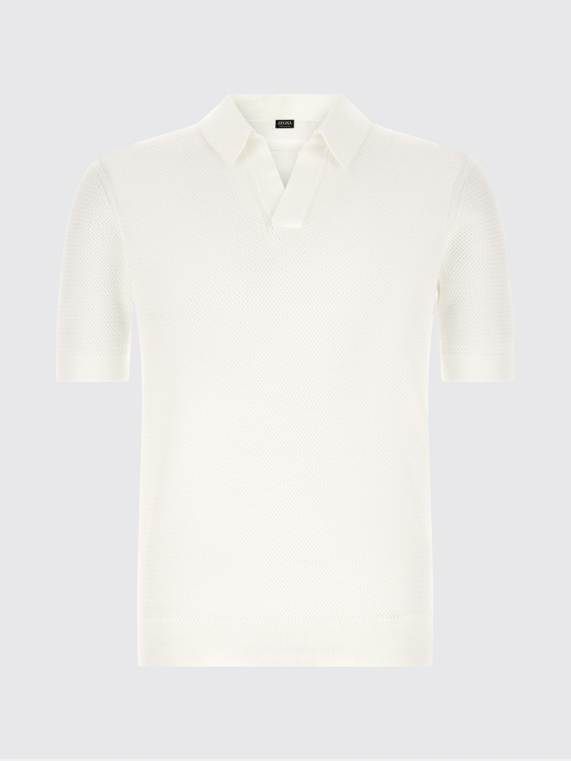 Zegna Polo Shirt Men White